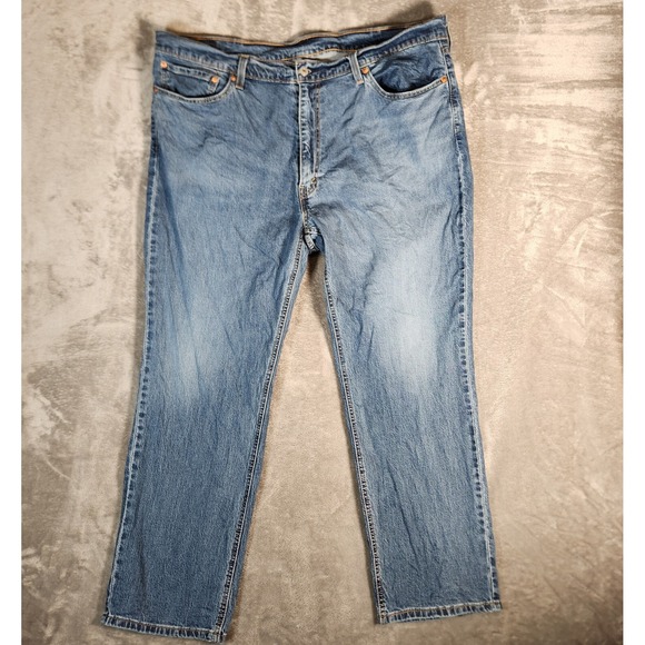 Levi's Other - Levi's 541‎ Jeans Men's 42X30 (Tag 40X30) Blue Zip Up Straight Wide Leg